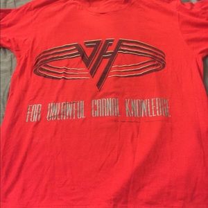 Vintage Van Halen Concert Tee